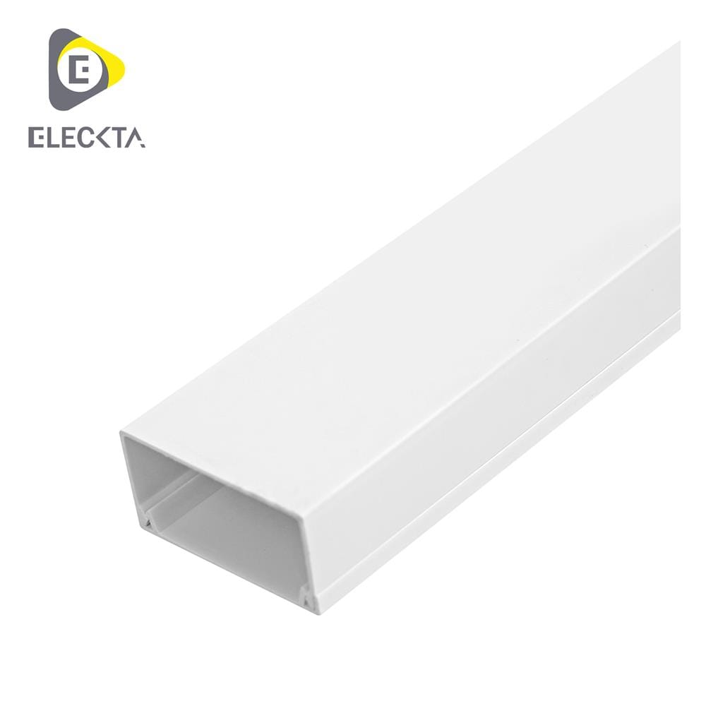รางทรังกิ้ง ELECKTA 2.5X5 ซม. 2 ม. สีขาว