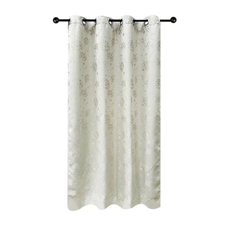 ผ้าม่าน EYELET HOME LIVING STYLE FLY UV 135X220 ซม. สีครีม_0