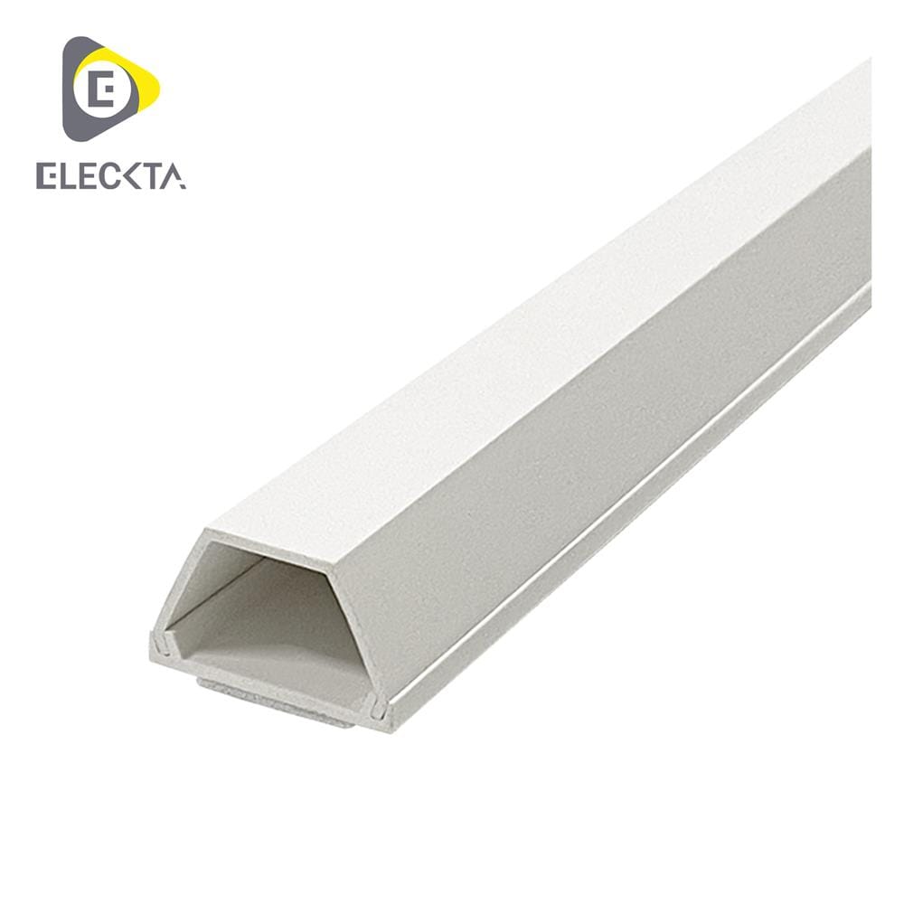 รางเดินสายไฟคางหมู ELECKTA 18X30 มม. 2 ม. สีขาว