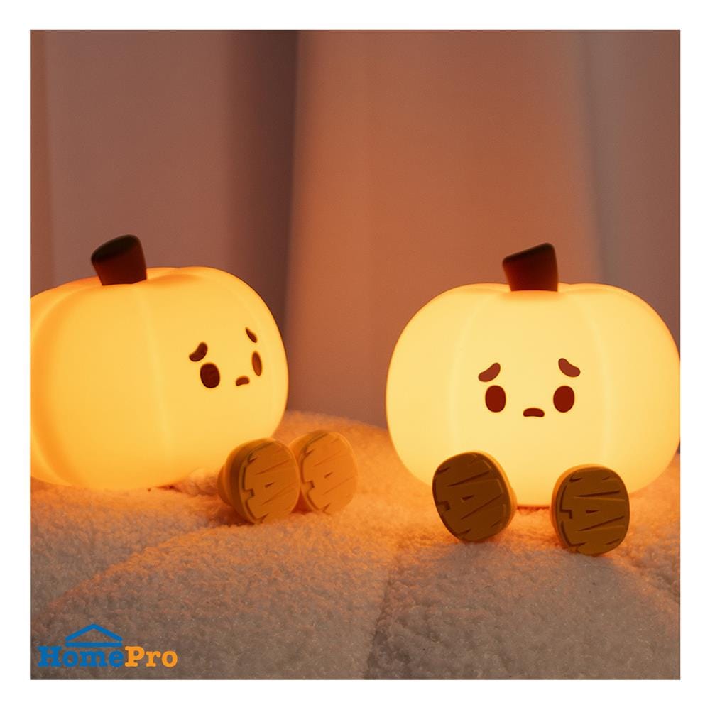ไฟตั้งโต๊ะ LED MOFII LITTLE PUMPKIN 0.5 วัตต์ สีส้ม/น้ำตาล