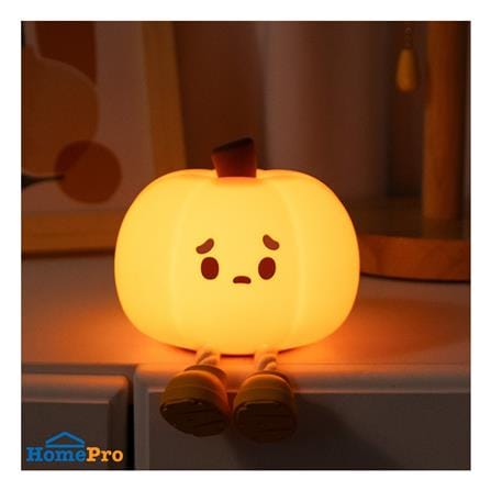 ไฟตั้งโต๊ะ LED MOFII LITTLE PUMPKIN 0.5 วัตต์ สีส้ม/น้ำตาล_2