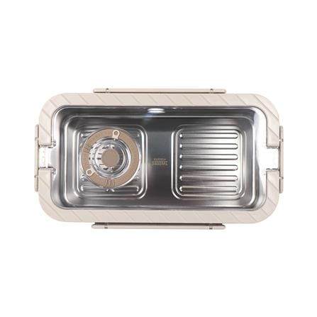 กล่องอาหารสเตนเลส มีหู 3.6 ลิตร KECH MERCURY สีเบจ_4
