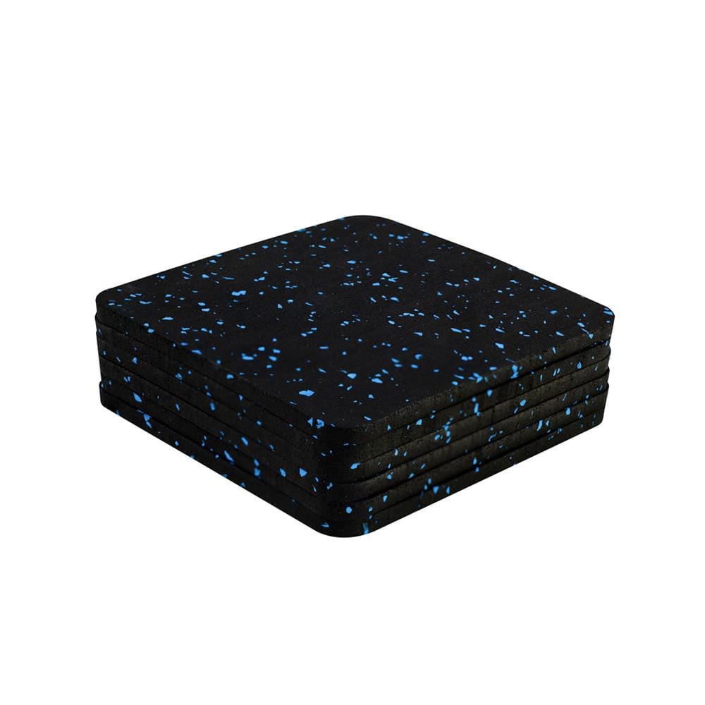 แผ่นยางรองเครื่องออกกำลังกาย IRONTEC 12x12x0.6 ซม. (แพ็ก 6 ชิ้น)