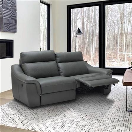 RECLINER 2 ที่นั่ง SB FURNITURE NANTE 19203191 สีเทาเข้ม_5
