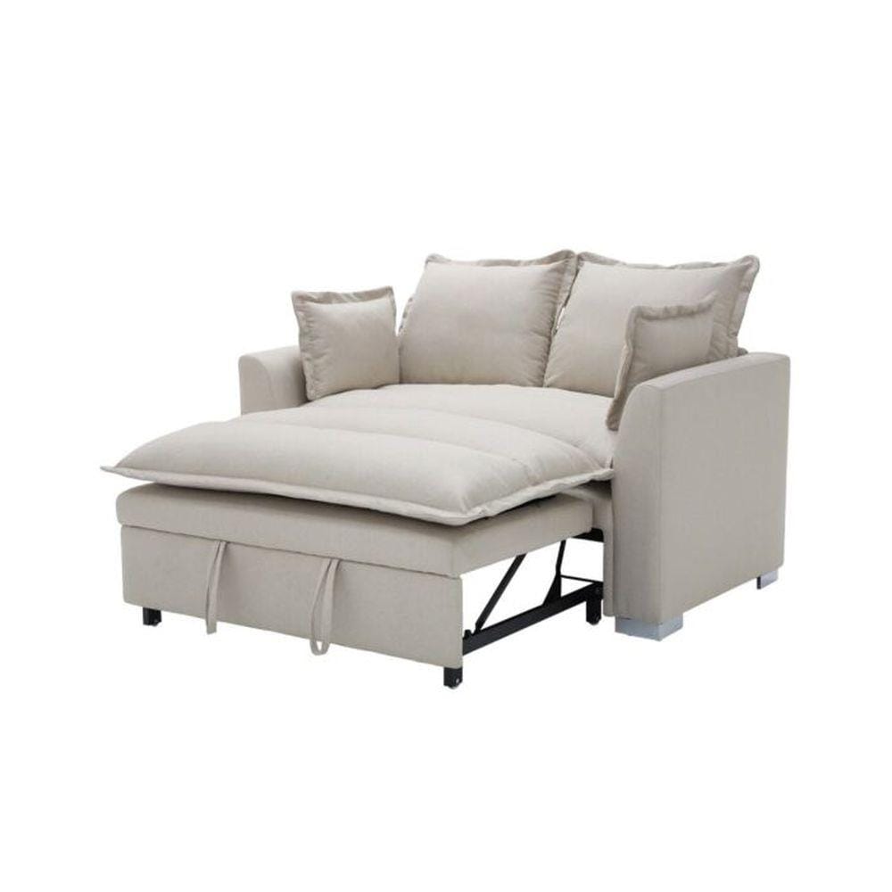 โซฟาเบด 2 ที่นั่ง SB FURNITURE TALIA 19231766 สีน้ำตาลอ่อน