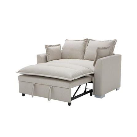 โซฟาเบด 2 ที่นั่ง SB FURNITURE TALIA 19231766 สีน้ำตาลอ่อน_4