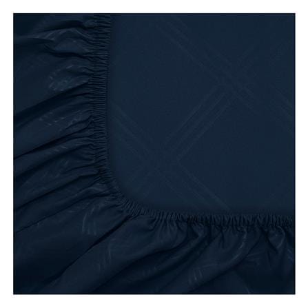 ชุดผ้าปูที่นอน 6 ฟุต (ชุด 6 ชิ้น) PICASSO BASIC ENJOY สี NAVY BLUE_2