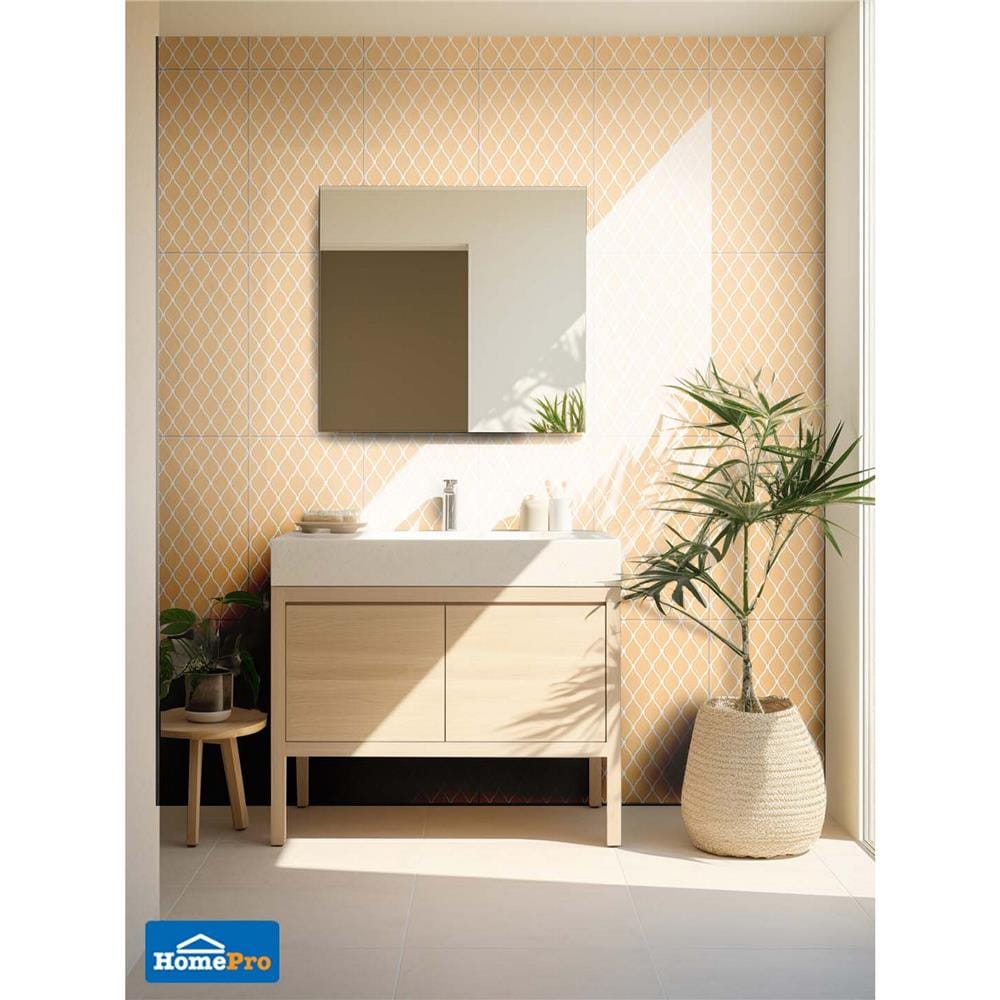 กระเบื้องผนัง 25x40 ซม. TARA มาริก้า ออเร้นจ์ A 1 ตร.ม.