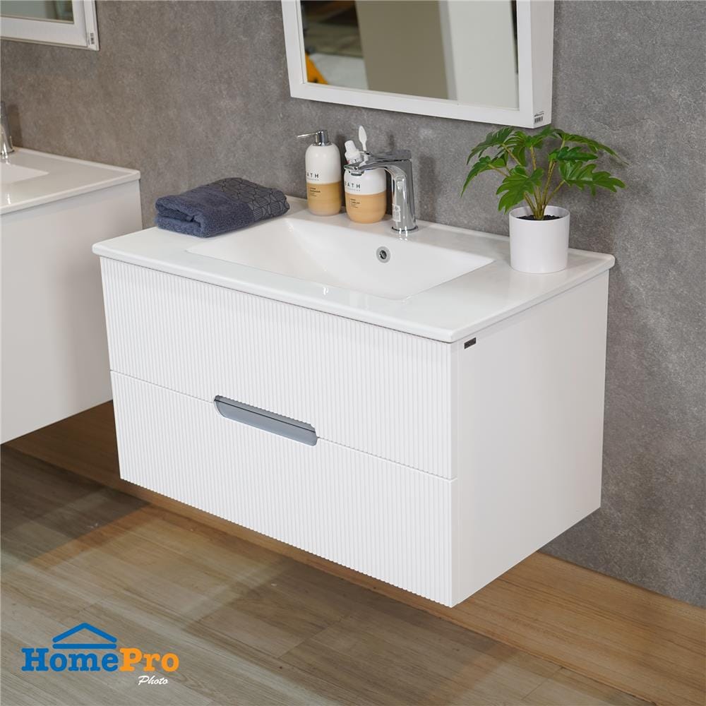 อ่างเคาน์เตอร์ MOYA SP-118 สีขาว
