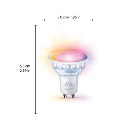 หลอด LED WIZ MR16/PAR SMART BULB BOHLAM PINTAR 4.7 วัตต์ RGB GU10_5