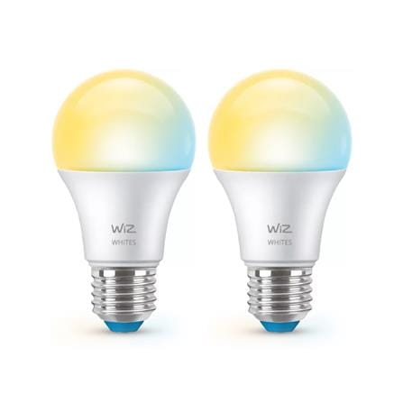 หลอด LED WIZ SMART BULB BOHLAM PINTAR 8 วัตต์ DAYLIGHT/COOL WHITE/WARM WHITE E27 (แพ็ก 2 ชิ้น)_0