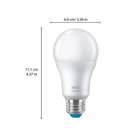 หลอด LED WIZ SMART BULB BOHLAM PINTAR 8 วัตต์ DAYLIGHT/COOL WHITE/WARM WHITE E27 (แพ็ก 2 ชิ้น)_5