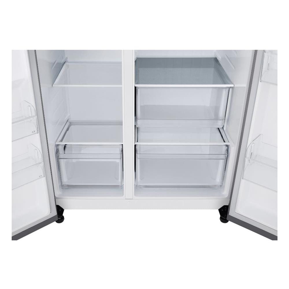 ตู้เย็น SIDE BY SIDE LG GC-B257KLJW.APYPLMT 23.4 คิว อินเวอร์เตอร์ สีเงิน