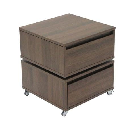 ตู้ข้างเตียง SB FURNITURE AIMER 19211995 40 ซม. สีน้ำตาล_2