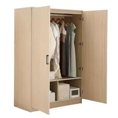 ตู้เสื้อผ้า 2 บานเปิด HOMEBEST W120 120 ซม. สีไม้อ่อน_2