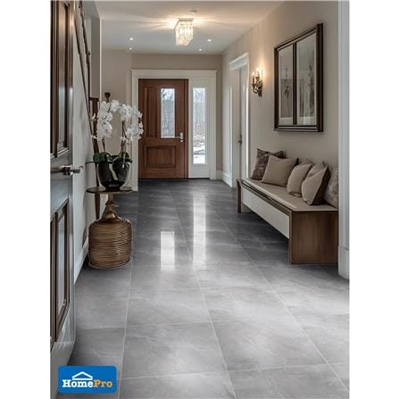 กระเบื้องพื้น 39.6x39.6 ซม. TARA ปูเน่ สีเทา 0.94 ตร.ม._4