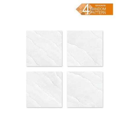 กระเบื้องพื้น 40x40 ซม. TARA อูน่ามาร์เบิ้ล สีเทา A 0.96 ตร.ม._1