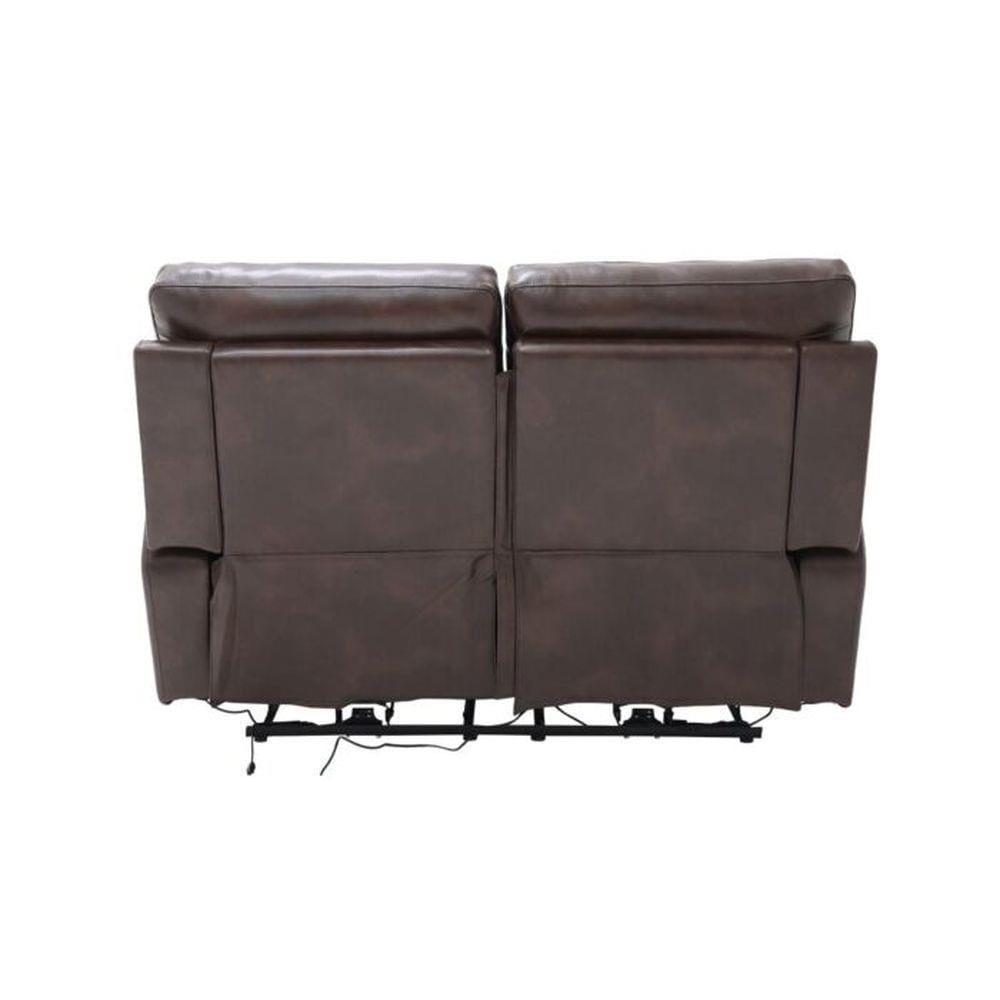 RECLINER 2 ที่นั่ง SB FURNITURE YASIN 19224642 สีน้ำตาลเข้ม