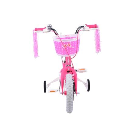 จักรยานเด็กสี่ล้อ 12 นิ้ว DYNASTAR สีชมพู_4