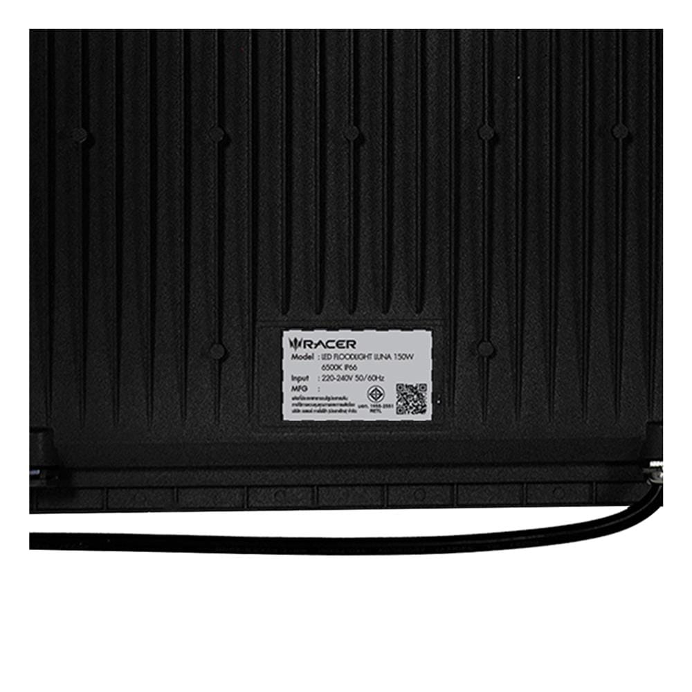 สปอตไลท์ภายนอก LED FLOODLIGHT RACER LUNA 150 วัตต์ DAYLIGHT