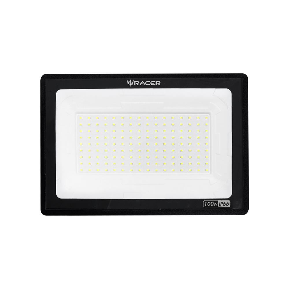 สปอตไลท์ภายนอก LED FLOODLIGHT RACER LUNA 100 วัตต์ DAYLIGHT