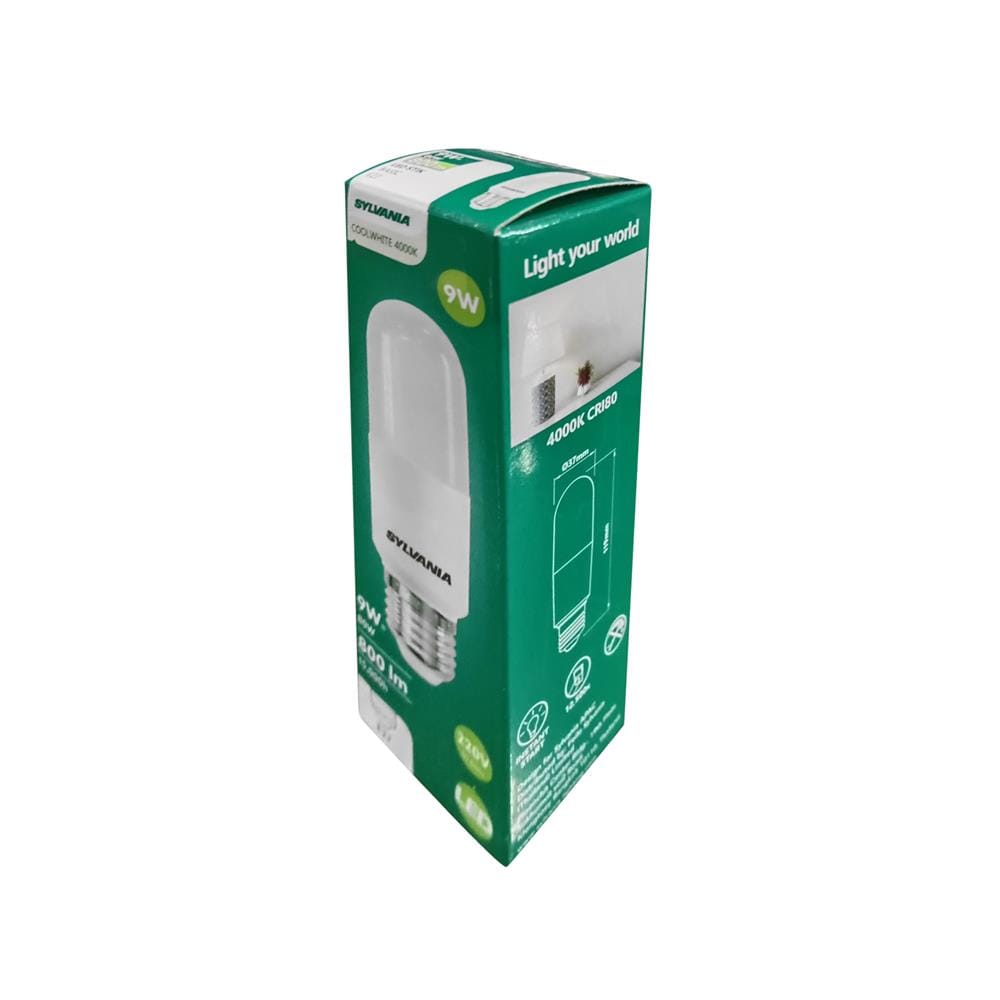 หลอด LED SYLVANIA STIK BASIC 9 วัตต์ COOL WHITE E27