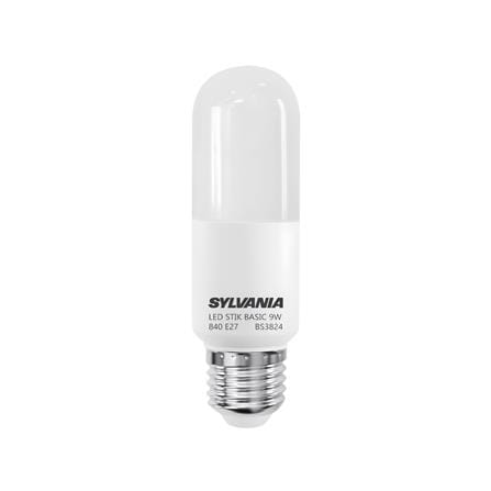 หลอด LED SYLVANIA STIK BASIC 9 วัตต์ COOL WHITE E27_0