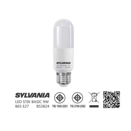 หลอด LED SYLVANIA STIK BASIC 9 วัตต์ DAYLIGHT E27_6