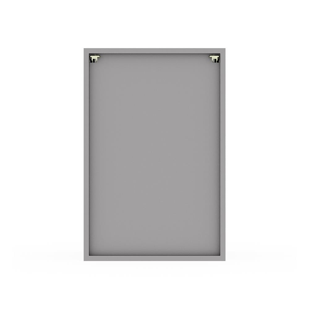 ตู้แขวนเดี่ยวเปิดซ้าย KITZCHO CURVE 40x60 ซม. สี GREY GRAPHITE