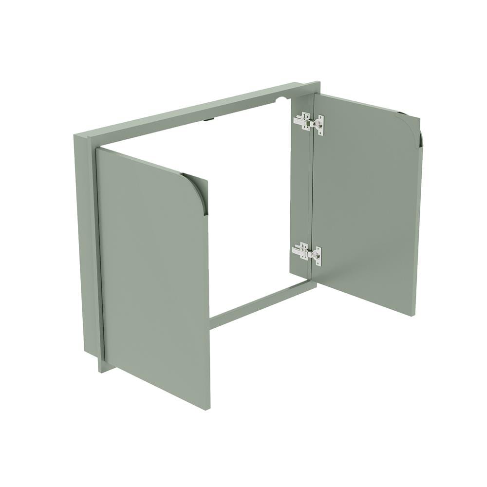 บานซิงค์คู่ KITZCHO CURVE 86x66 ซม. สี LEAF