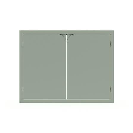 บานซิงค์คู่ KITZCHO CURVE 86x66 ซม. สี LEAF
