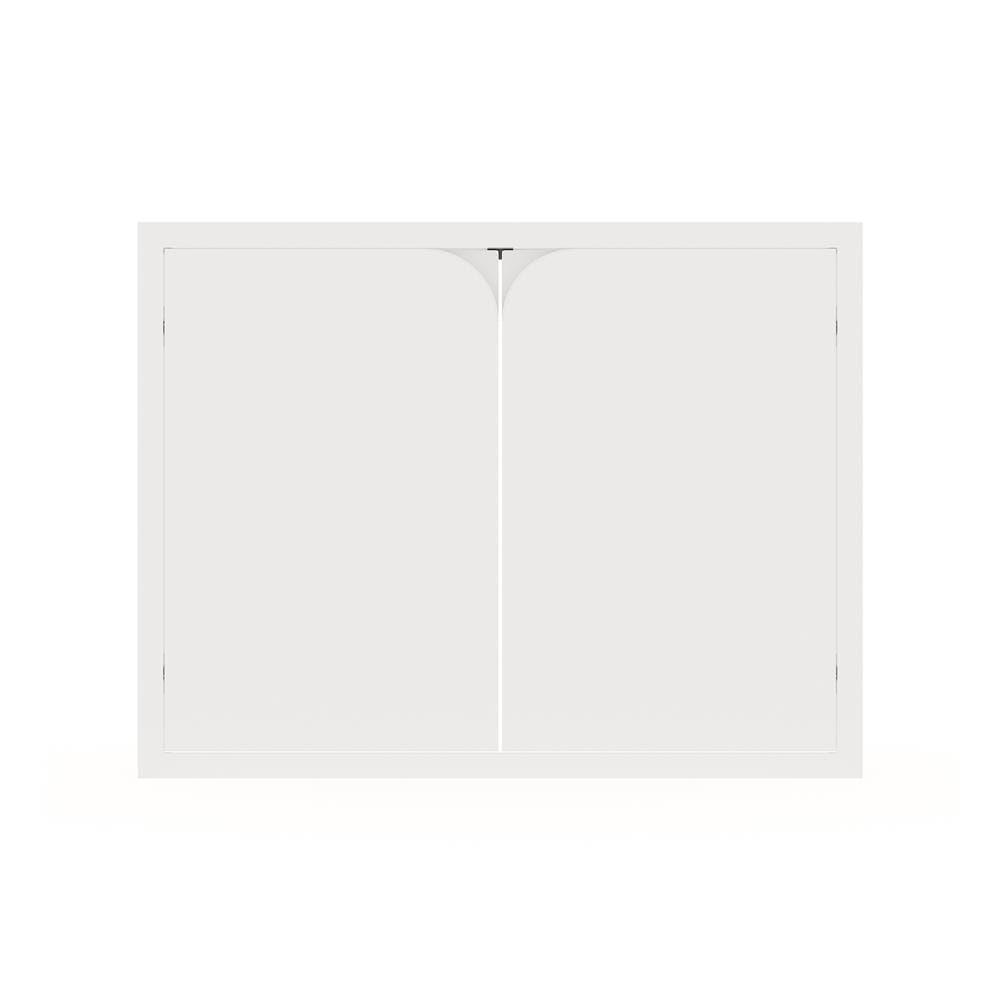 บานซิงค์คู่ KITZCHO CURVE 86x66 ซม. สี DIAMOND