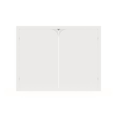 บานซิงค์คู่ KITZCHO CURVE 86x66 ซม. สี DIAMOND