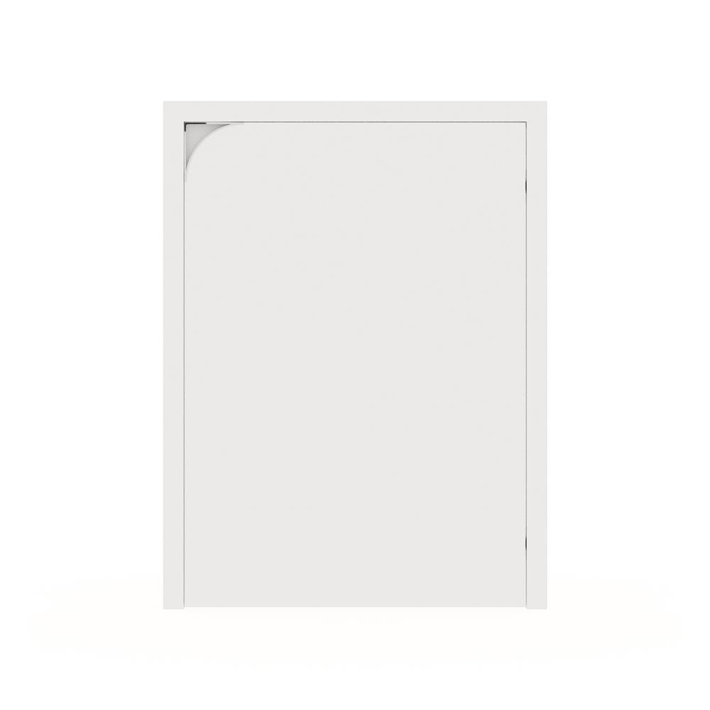 บานถังแก๊สเปิดขวา KITZCHO CURVE 56x74 ซม. สี DIAMOND