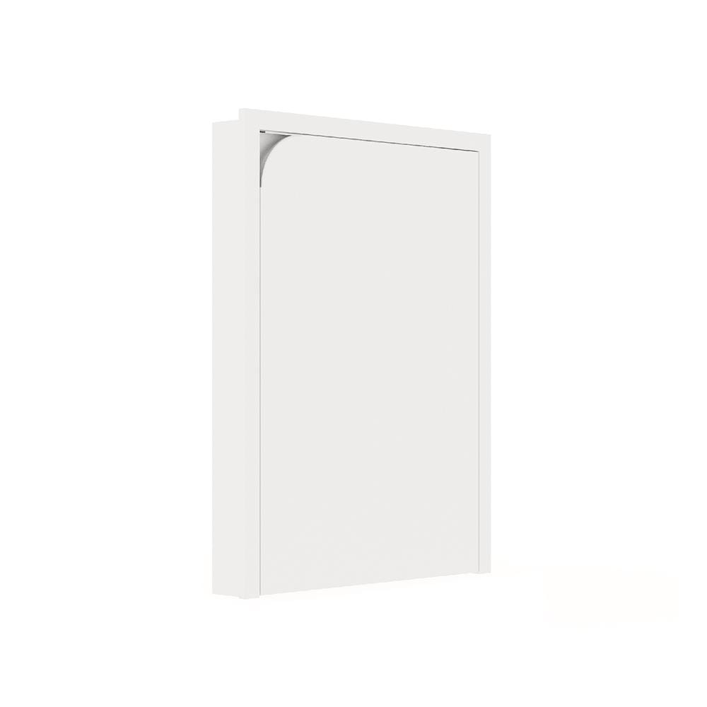 บานถังแก๊สเปิดขวา KITZCHO CURVE 56x74 ซม. สี DIAMOND