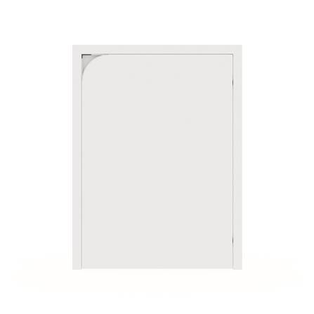 บานถังแก๊สเปิดขวา KITZCHO CURVE 56x74 ซม. สี DIAMO...
