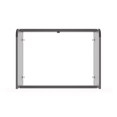 บานซิงค์คู่ KITZCHO CURVE 86x66 ซม. สี GREY GRAPHITE_4