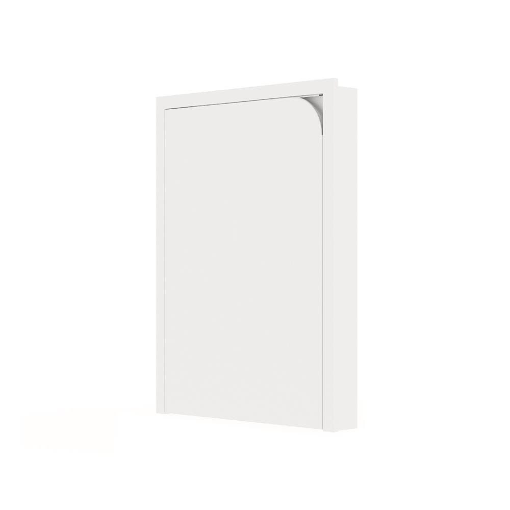 บานถังแก๊สเปิดซ้าย KITZCHO CURVE 56x74 ซม. สี DIAMOND