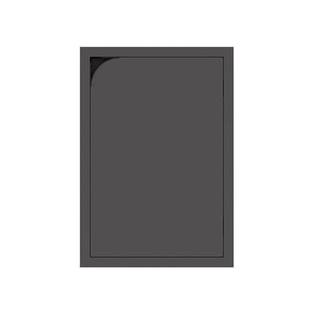 บานซิงค์เดี่ยวเปิดขวา KITZCHO CURVE 46x66 ซม. สี G...
