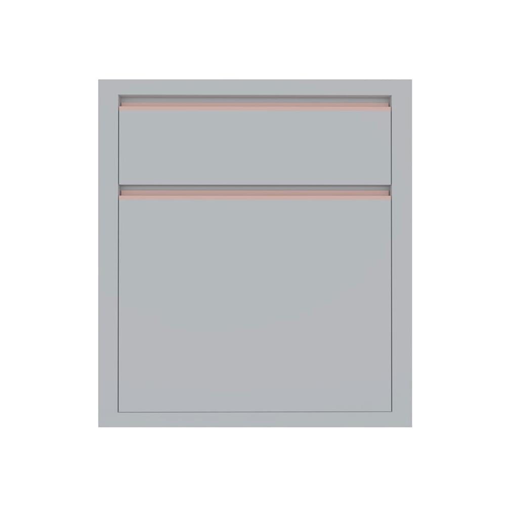 ตู้ลิ้นชัก MJ ETERNITY 86x66 ซม. สี ELEGANT GREY
