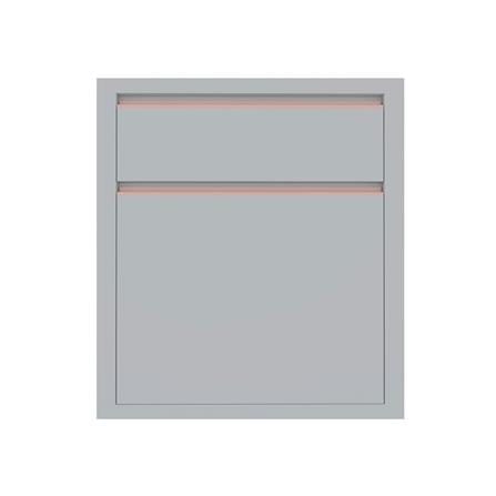 ตู้ลิ้นชัก MJ ETERNITY 86x66 ซม. สี ELEGANT GREY