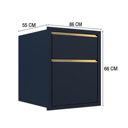 ตู้ลิ้นชัก MJ ETERNITY 86x66 ซม. สี PACIFIV BLUE V2_4