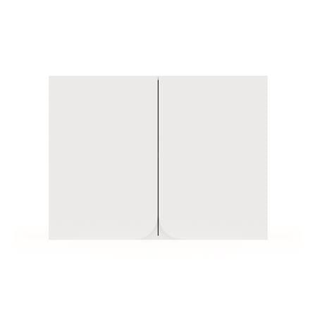 ตู้แขวนคู่ KITZCHO CURVE 80x60 ซม. สี  DIAMOND