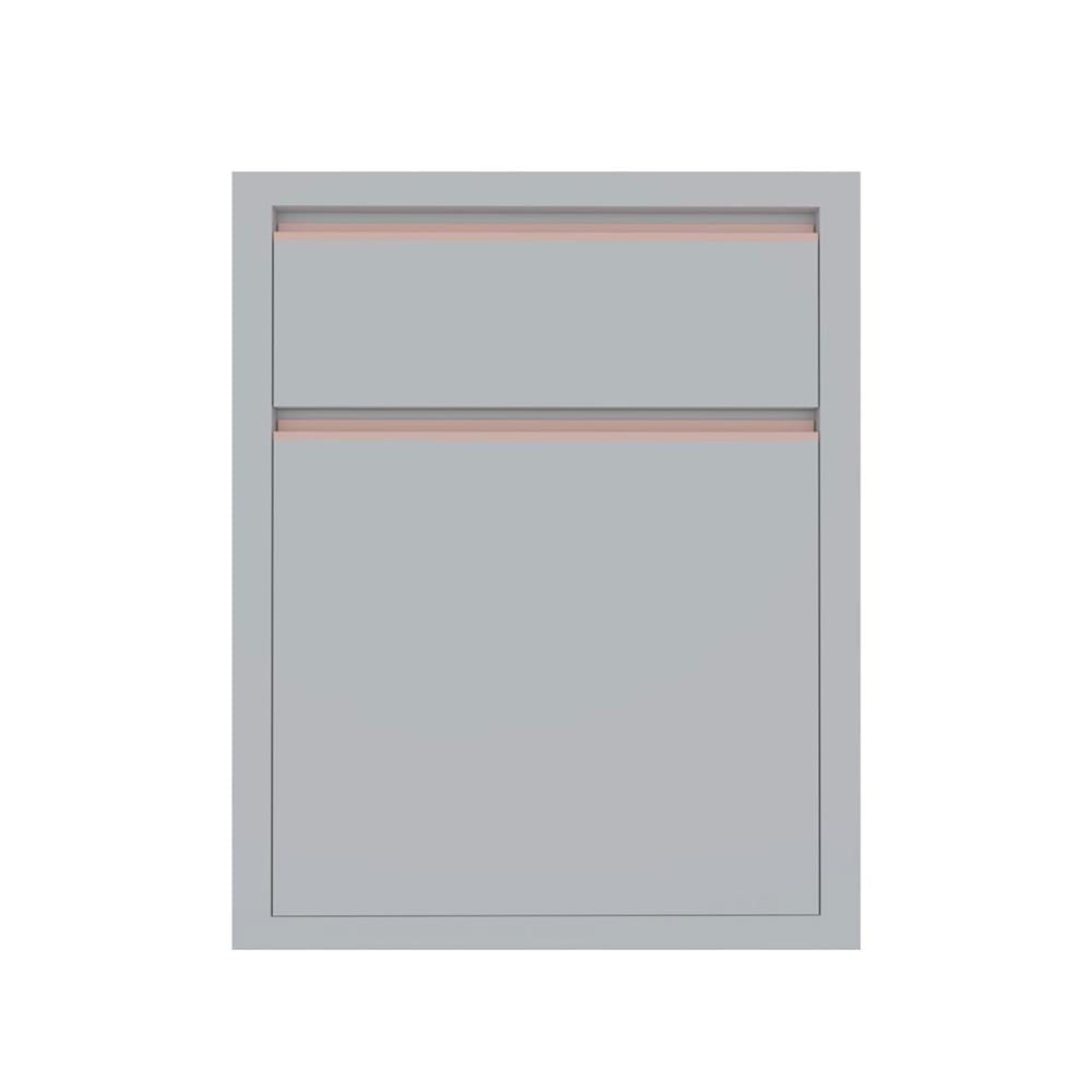 ตู้ลิ้นชัก MJ ETERNITY 66x66 ซม. สี ELEGANT GREY