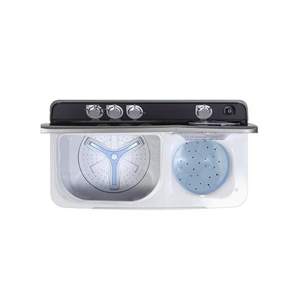 เครื่องซักผ้า 2 ถัง HAIER HWM-T160N2 16 กก. สีขาว-เทา_2