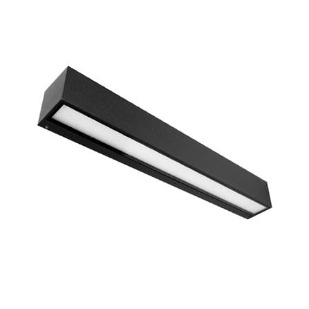 ไฟผนังภายนอก LED L&E 65-A0619 20 วัตต์ WARM WHITE สีดำ_0