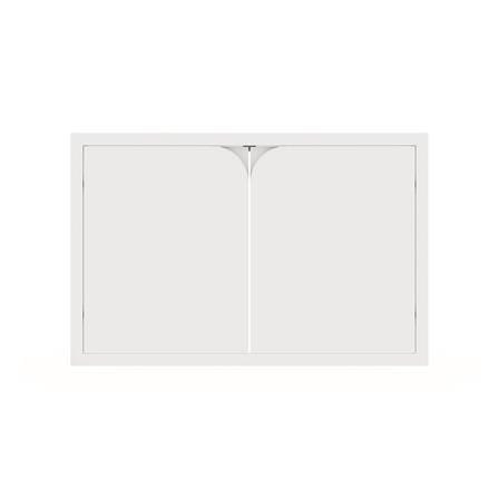 บานใต้เตา KITZCHO CURVE 86x56 ซม. สี DIAMOND