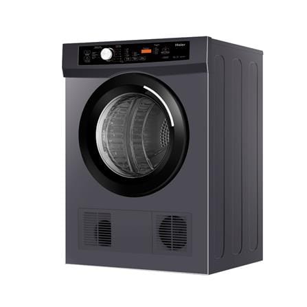 เครื่องอบผ้าฝาหน้า HAIER HDV80E1 8 กก. VENTING สีเทา_1