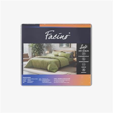 ชุดผ้าปูที่นอน 6 ฟุต (ชุด 5 ชิ้น) FACINO PRINT FA086_4