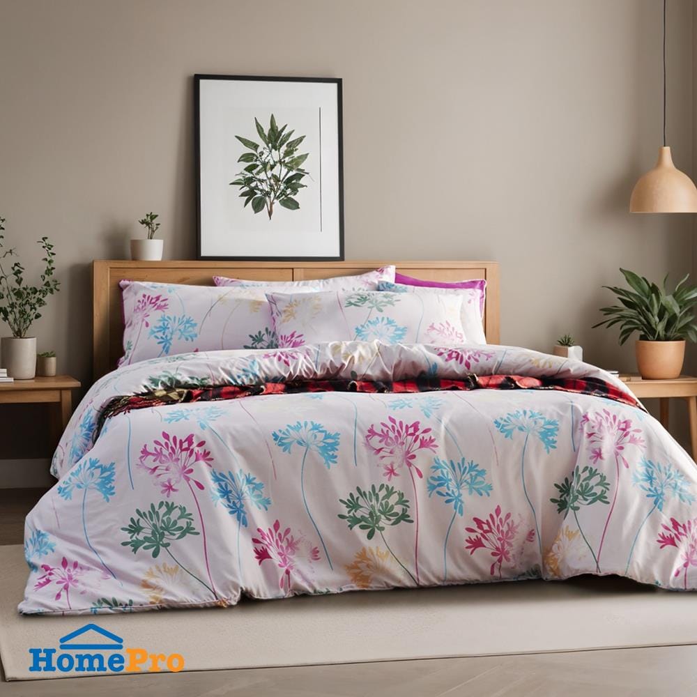 ชุดผ้าปูที่นอน 5 ฟุต (ชุด 5 ชิ้น) FACINO PRINT FA077